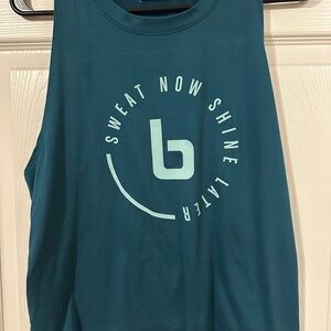 Women's Teal Sleeveless Top